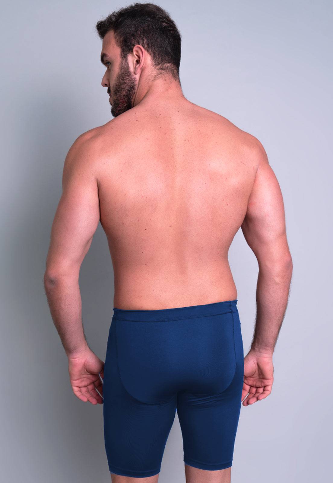 Bermuda Térmica Proteção UV 50+ Azul - MVB MODAS