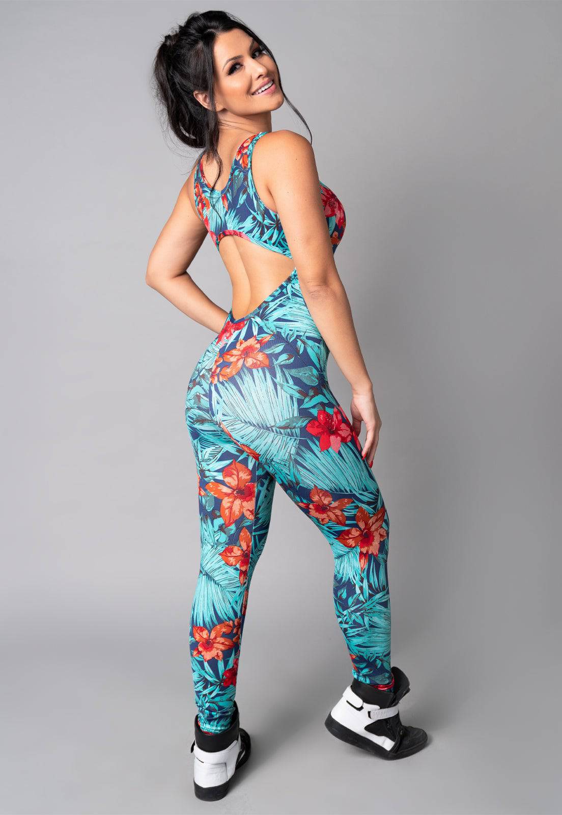 Macacão Longo Costa Nua Mandala - MVB MODAS