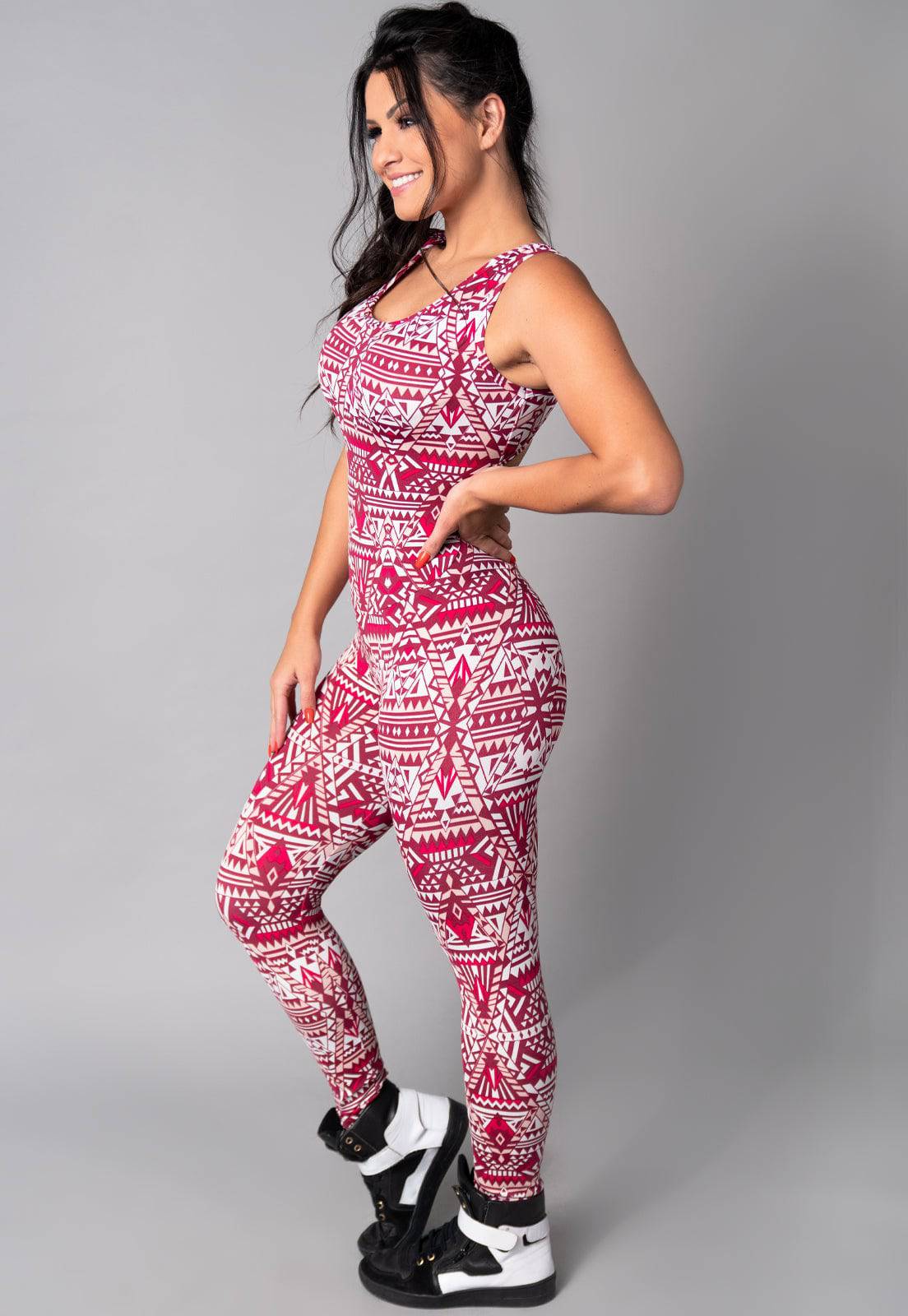 Macacão Longo Costa Nua Espelhado - MVB MODAS