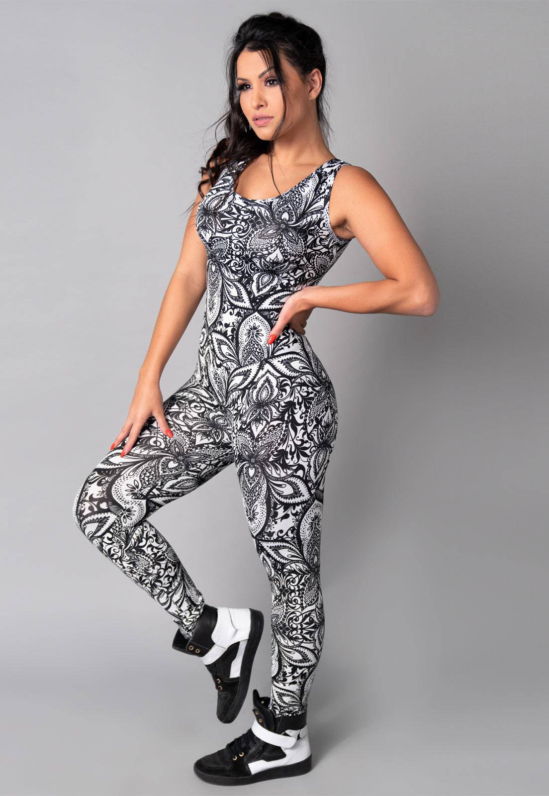 Macacão Longo Costa Nua Mandala - MVB MODAS