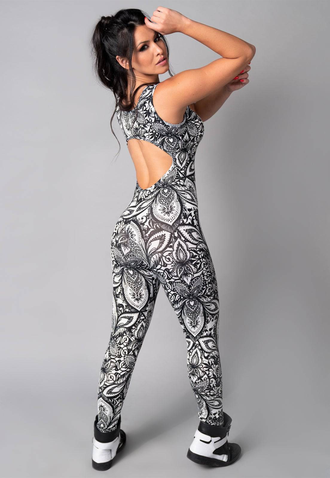 Macacão Longo Costa Nua Mandala - MVB MODAS