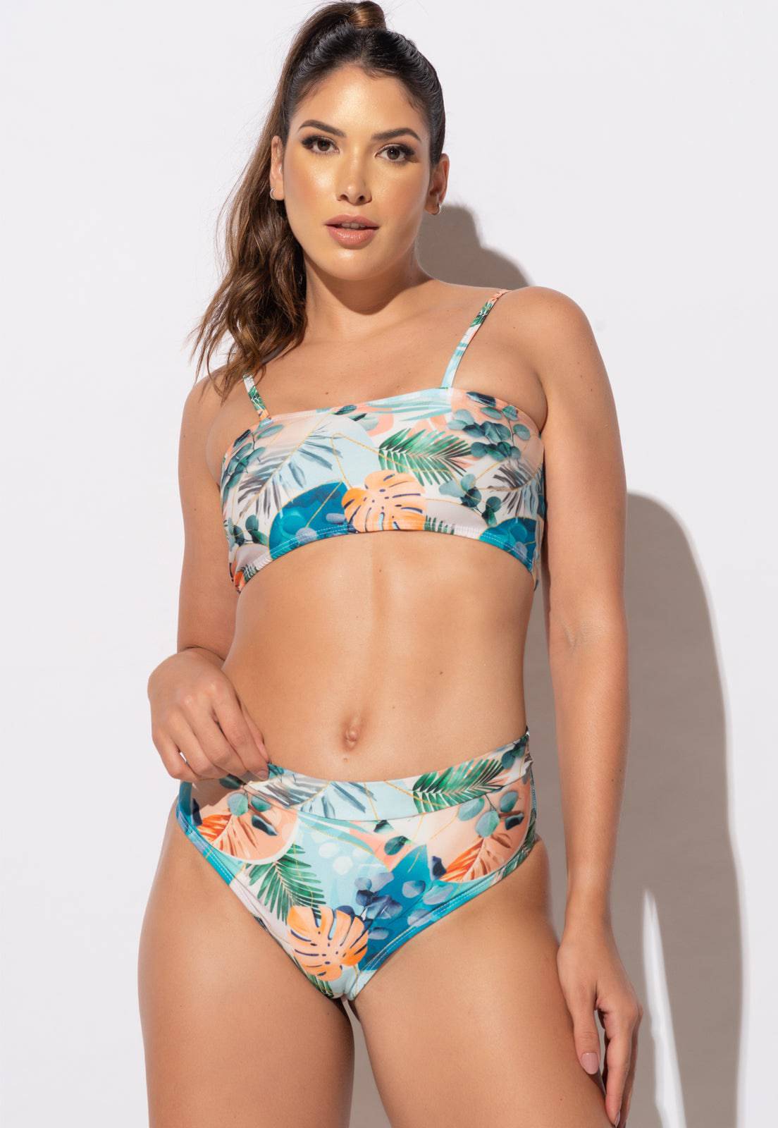 Biquíni Top Faixa Hot Pants Liberty - MVB MODAS