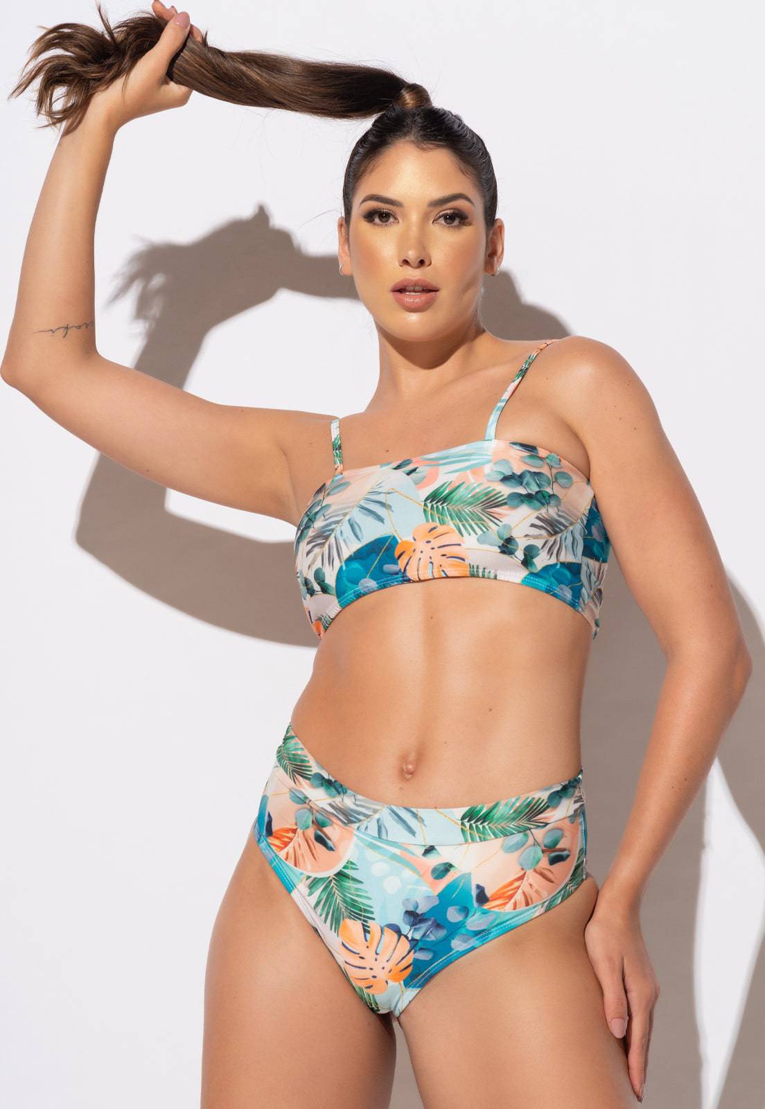 Biquíni Top Faixa Hot Pants Liberty - MVB MODAS