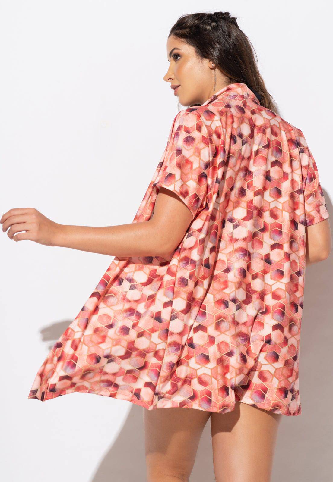 Kimono Saída de Praia Quartzo - MVB MODAS