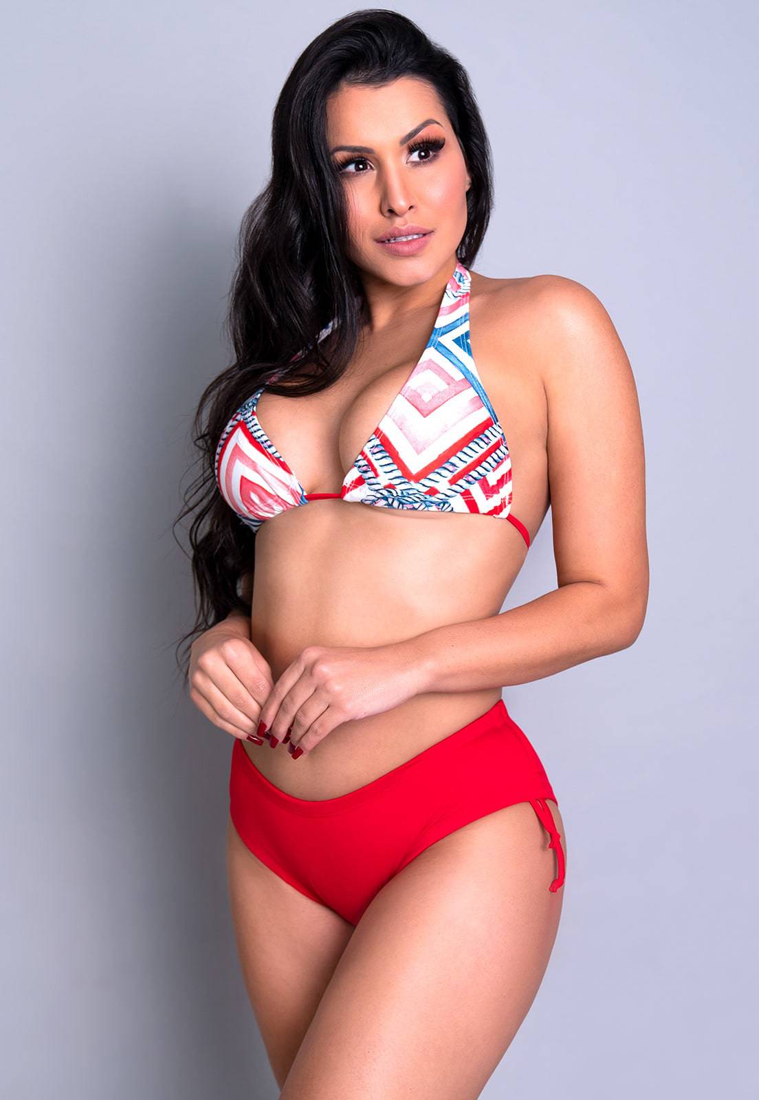 Biquíni Cortinão Jardim - MVB MODAS