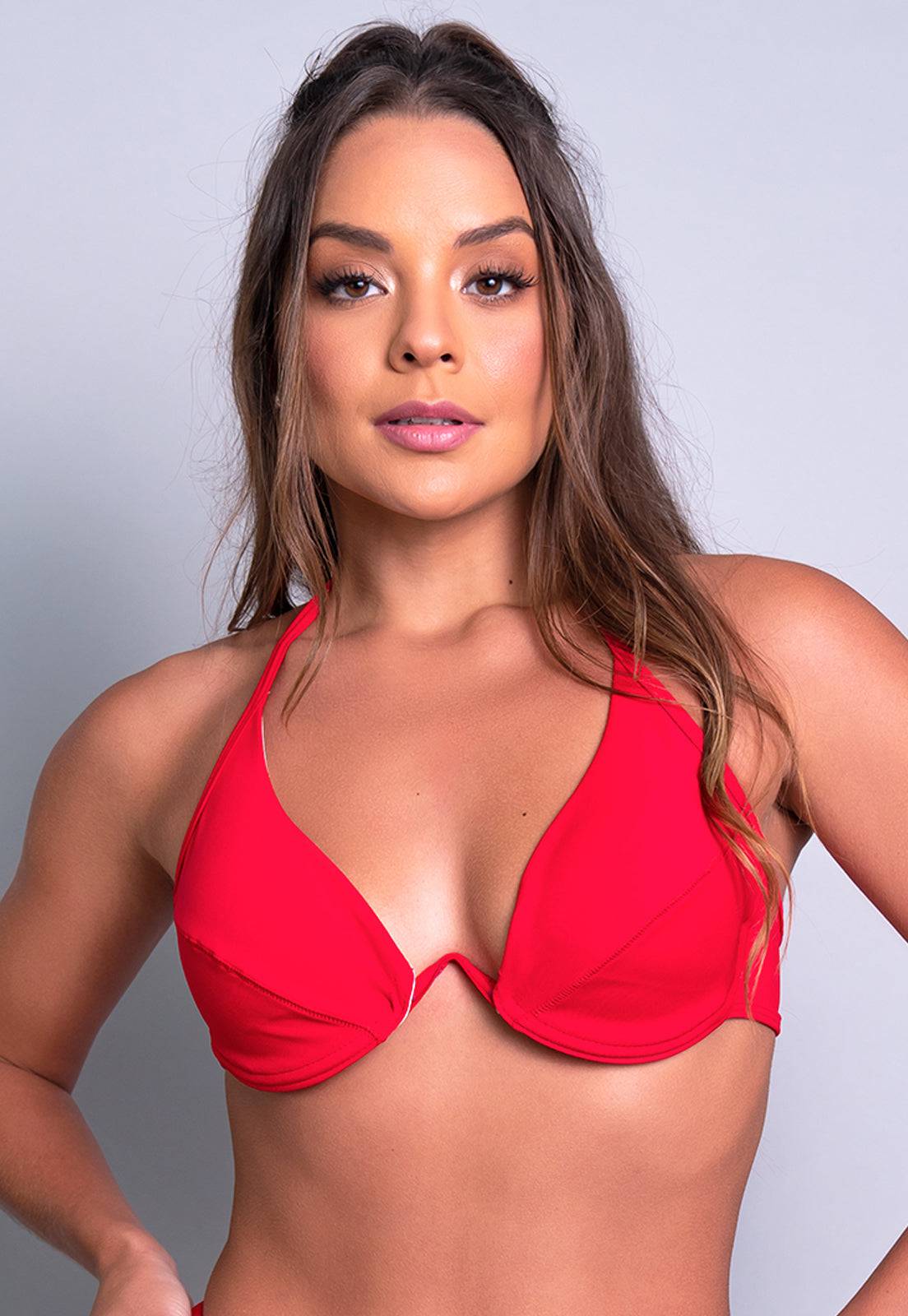 Top Biquíni Levanta Seios Bojo - MVB MODAS