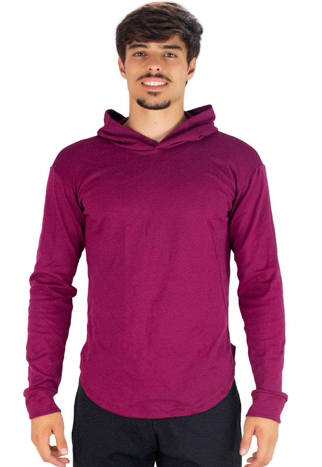 Casaco Blusa Ribana Moletinho Swag Vinho - MVB MODAS