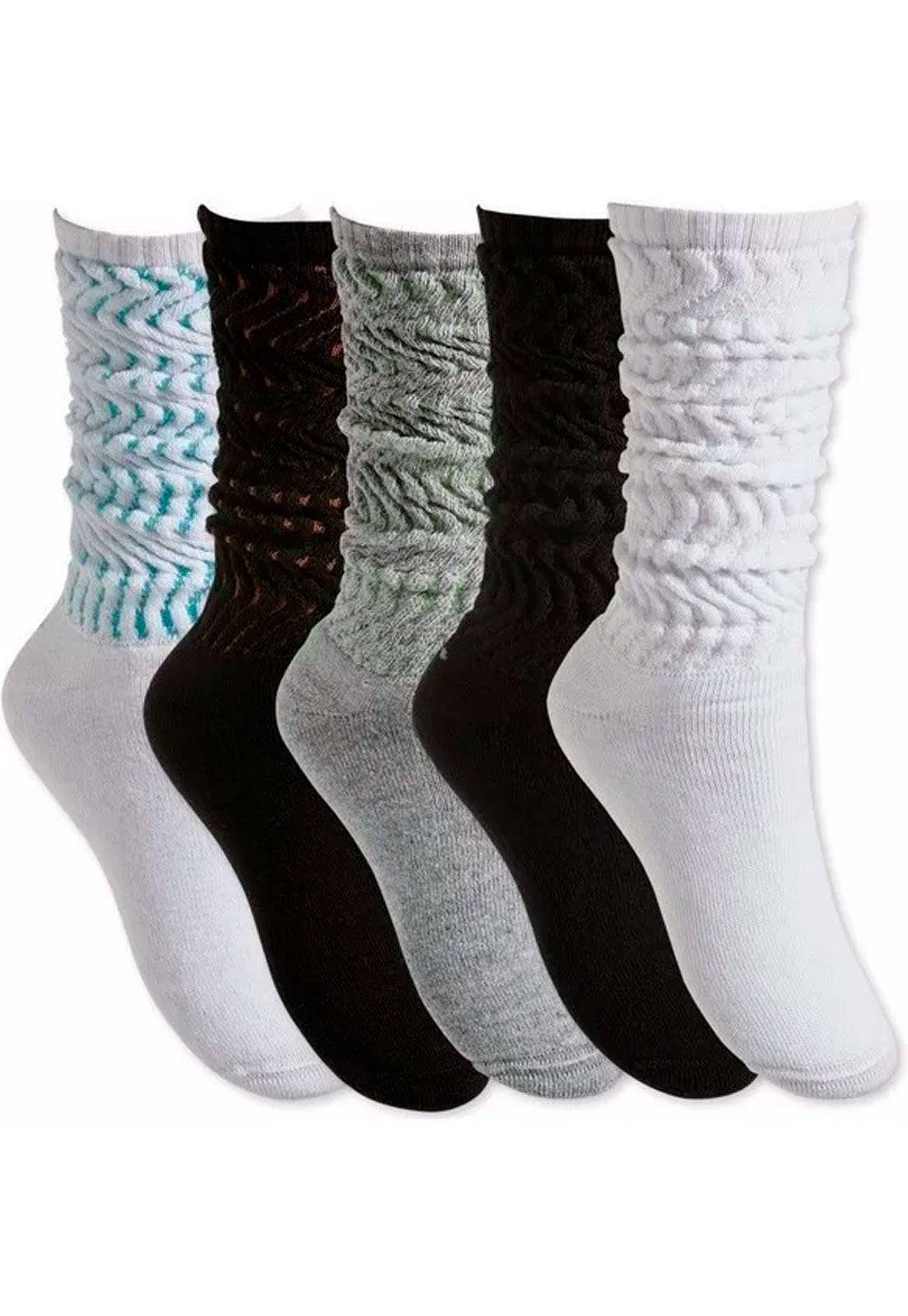 Kit 24 Pares Meias Aeróbicas Pretas Feminina Fitness - MVB MODAS