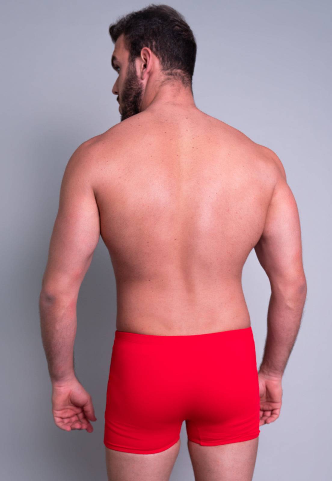 Sunga Boxer Short Lycra Azul - MVB MODAS