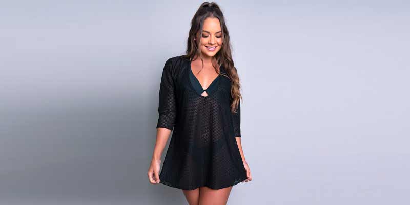 Saída De Praia Curta: leveza, estilo e praticidade para dias de sol inesquecíveis