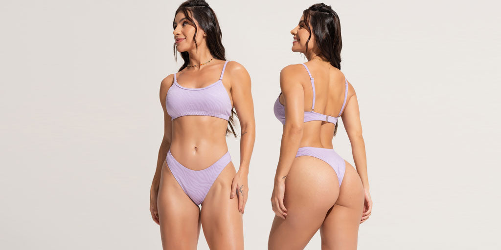 🌴 Biquíni Top Alcinha Bojo Asa Delta Jacquard: Modernidade, Estilo e Conforto