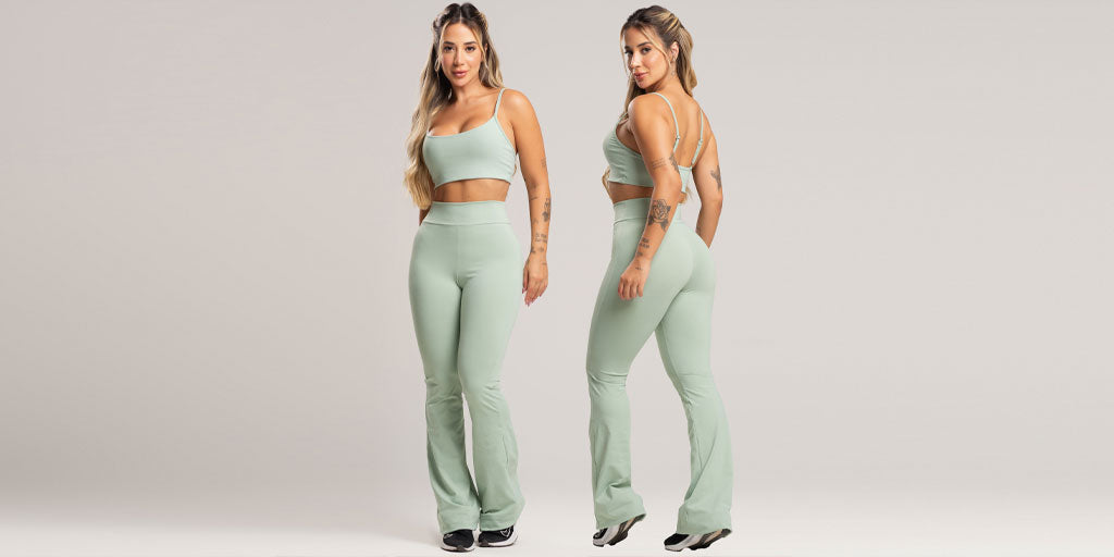 ⭐ Calça Flare Pantalona: Alta Performance, Estilo e Conforto em um Só Look