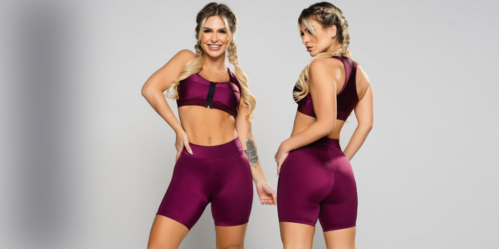 Short curto Brilhoso - Conforto e estilo em uma peça.