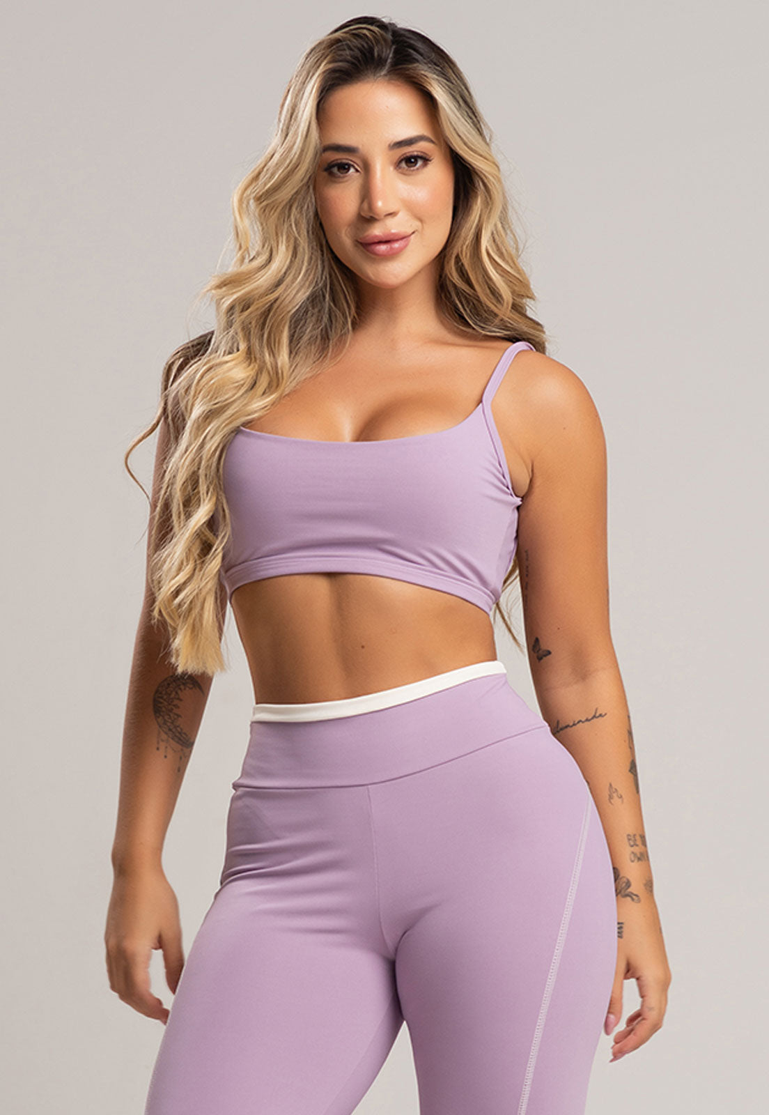 Top Alcinha Costas Nua Poliamida Pistache - MVB MODAS