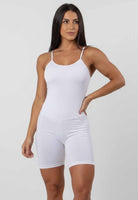 Macaquinho Anágua Segunda Pele Preto - MVB MODAS