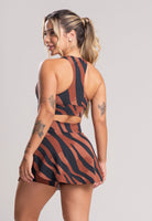 Short Saia Tapa Bumbum Estampado Cosmic - MVB MODAS