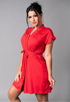 Hobby Roupão Noiva Robe Vermelho - MVB MODAS