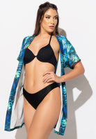 Kimono Saída de Praia Pavão - MVB MODAS