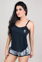 Pijamas Curto Blusa Regata E Short Doll - MVB MODAS