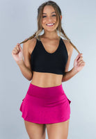 Short Saia Tapa Bumbum Vermelho - MVB MODAS