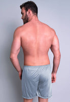 Short Curto Pijama Malha Cinza - MVB MODAS