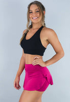 Short Saia Tapa Bumbum Vermelho - MVB MODAS